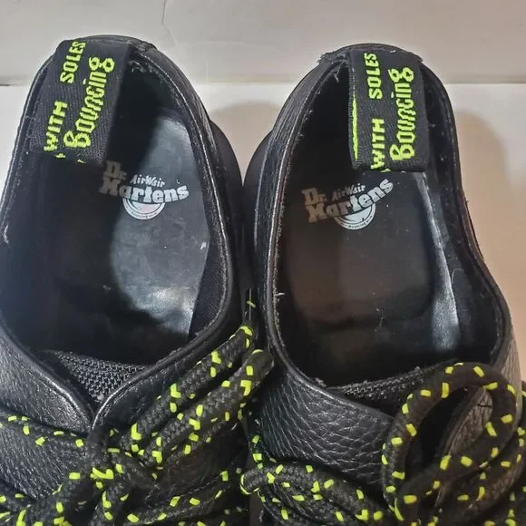 Dr. Martens Estrela Women's Black Oxford Shoes Airwair - Picture 4 of 15